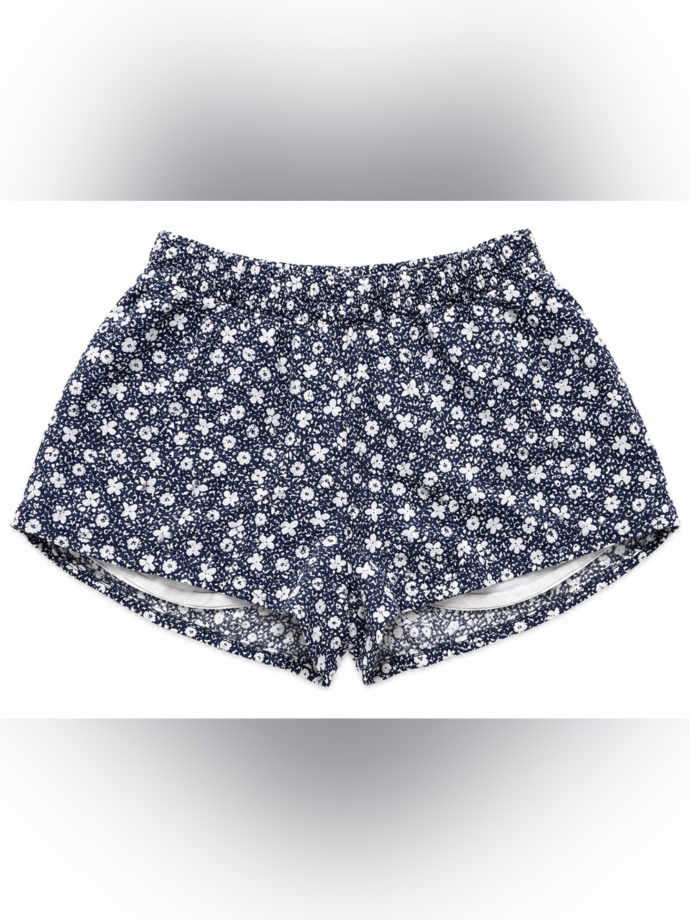 Polo by Ralph Lauren Navy and White Floral Girls' Shorts